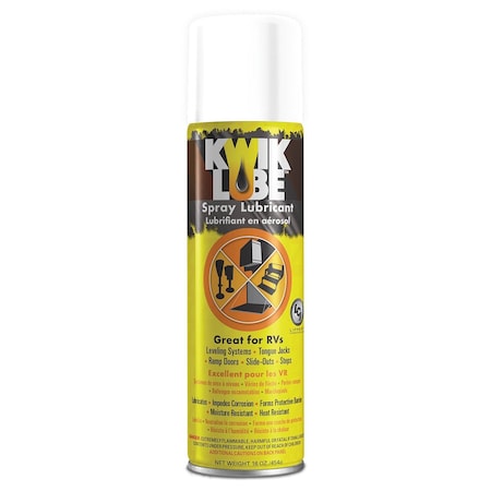 Lippert KWIKLUBE - ONE CASE (12 - 11 OZ. CANS) AEROSOL SPRAY GREASE 379177